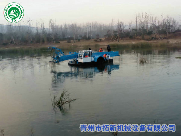 公司銷往湖州半自動割草船